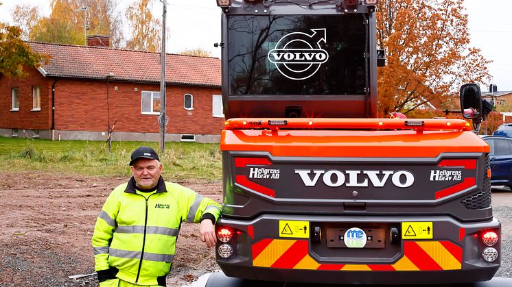 Janne Hellgren och Volvo EW60E