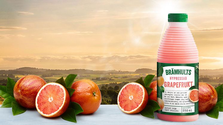 Brämhults nypressade grapefrukt - prova den idag!