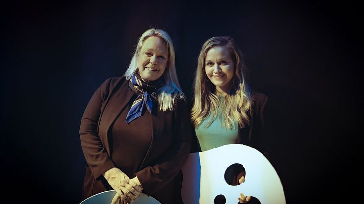 Ulrika Sothell, Kundansvarig på Dear Friends och Terese Carlson, Marknadsansvarig på Frölunda Torg