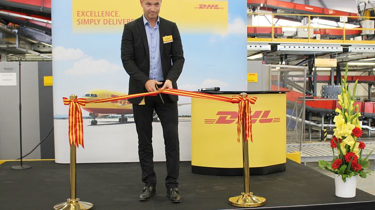 Ted Söderholm inviger Västberga terminal