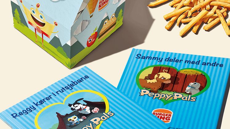 Svanenmärkta böcker hos Burger King