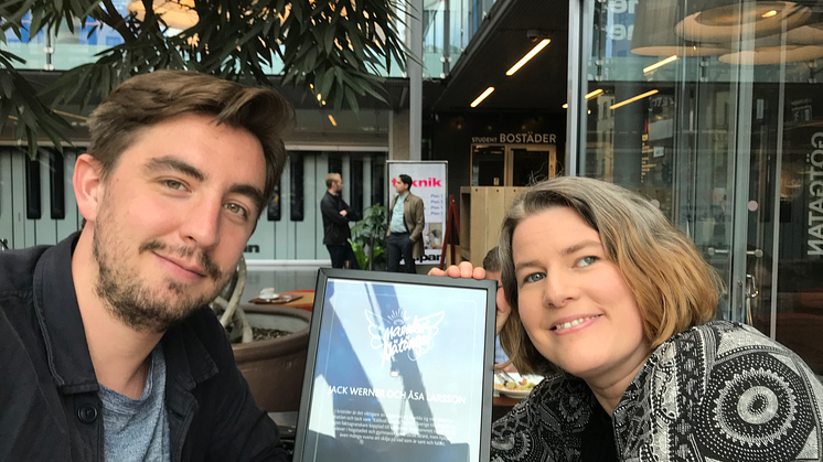 Jack Werner och Åsa Larsson