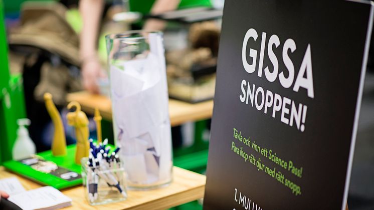 Baby & Barn 2014: Gissade du rätt snopp kunde du vinna ett Science Pass till Universeum