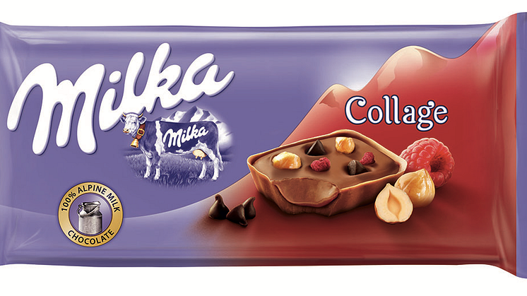 Milka Collage. Twoja pyszna nagroda na koniec dnia