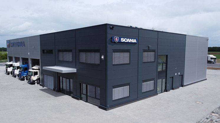 Neue Werkstatt Scania Mannheim/Plankstadt eröffnet  