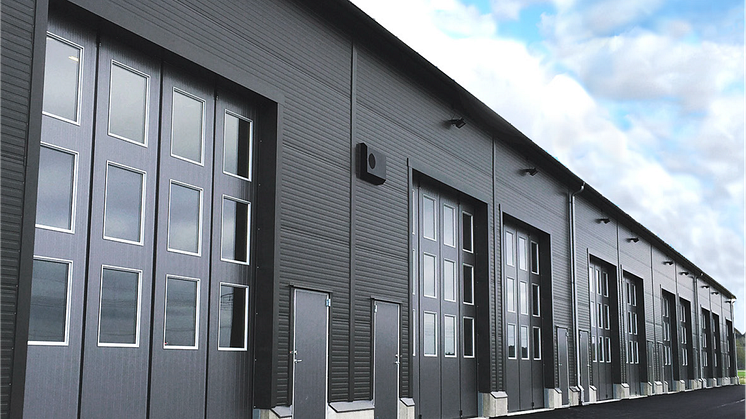 ​Garageportexperten utökar sin satsning på industriportar genom nytt samarbete med Torverk