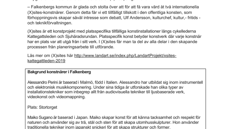 (X)sites i Falkenberg
