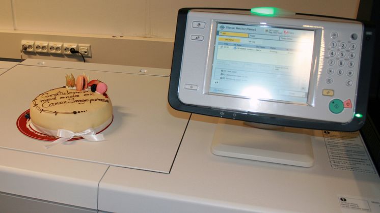 Kake og imagePRESS C10000
