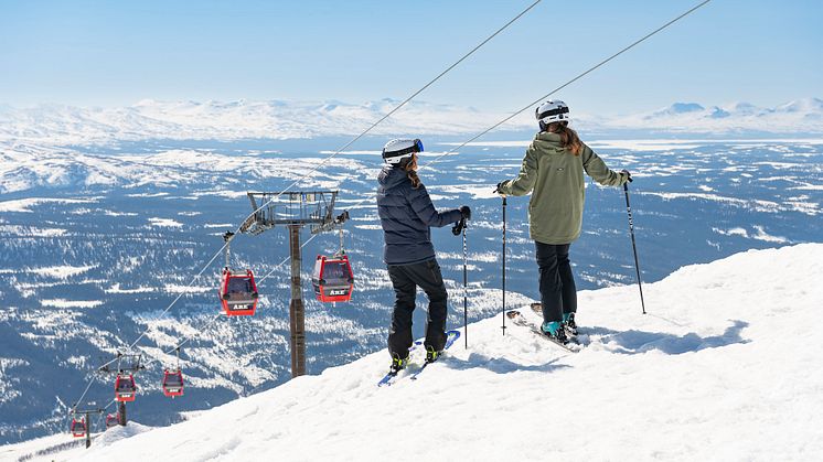 SkiStar och Visual Art förbättrar fjällupplevelsen med digitala ytor