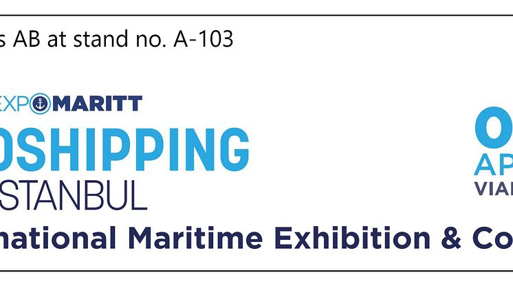 Meet us at Exposhipping Expomaritt in Istanbul 2-5 April