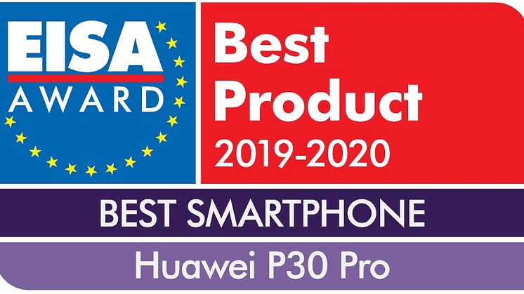 Huawei P30 Pro utses av EISA som Best Smartphone 2019-2020 