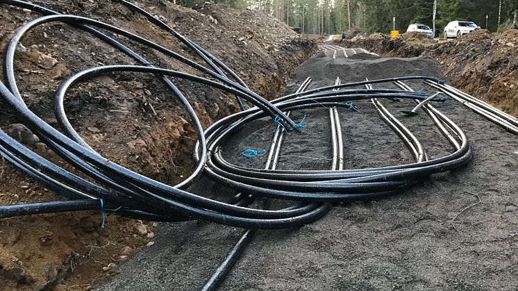 Power Forze levererar och installerar kraftkabel, optofibernät och nätstationer till vindkraft i Markbygden.