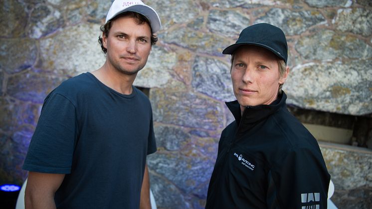 Sam Gilmour och Nicklas Dackhammar.