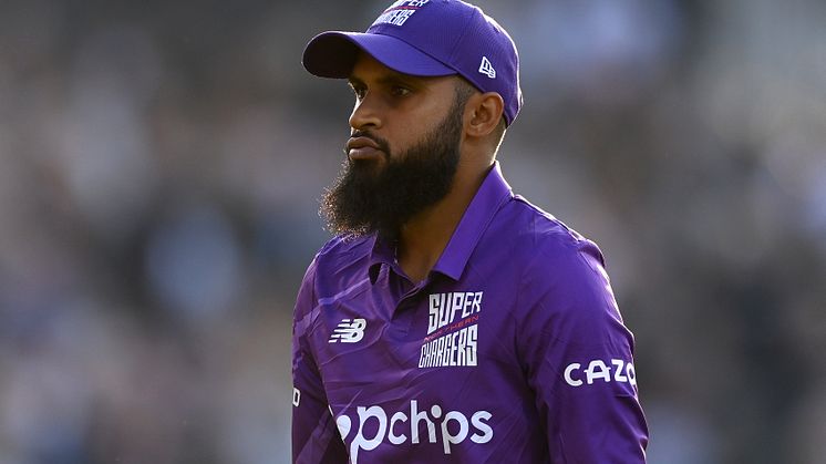 England bowler Adil Rashid has been retained by the Superchargers. Photo: ECB/Getty Images
