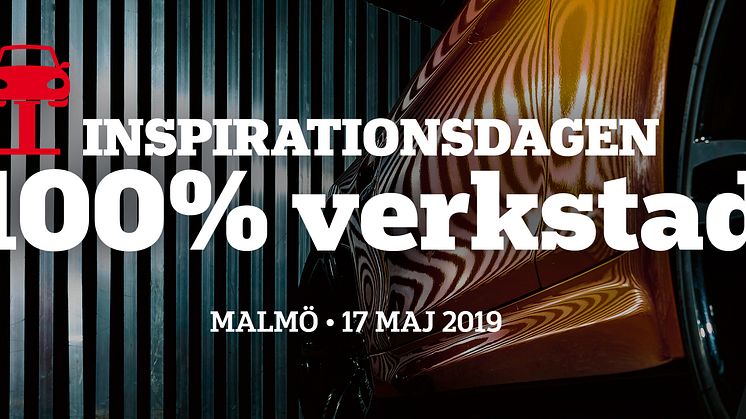 Inspirationsdagen 100% Verkstad återvänder till Malmö den 17 maj  