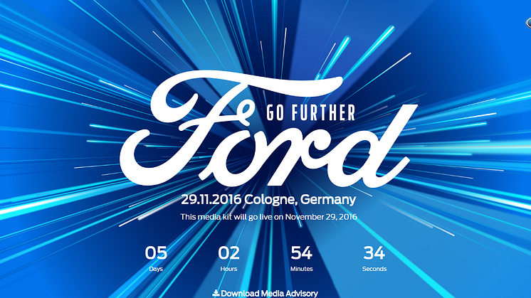 Ford Go Further 2016 - online press kit