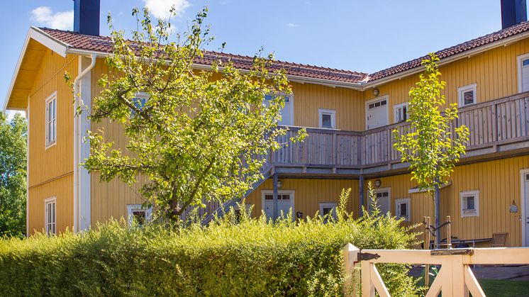 BoKlok Malmån i Ödåkra, ett av de första BoKlok-projekten. 