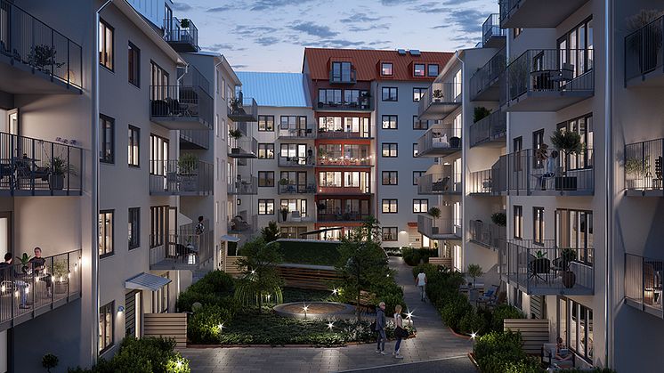 Totalt bygger OBOS 111 bostäder i området. 