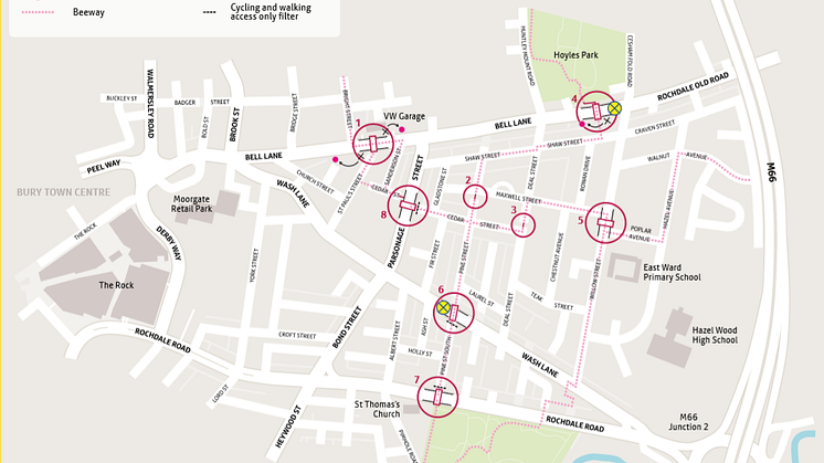 ​Residents asked for views on Bee Network cycle and walking safety schemes