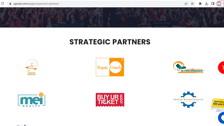Sponsors and partners