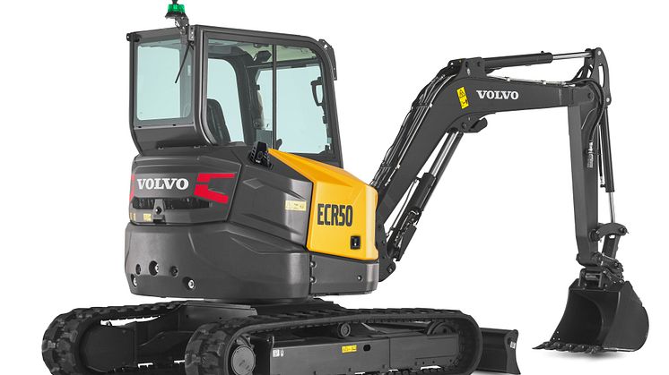 Volvo ECR50 - frilagd