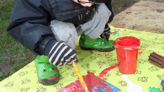 Halloween fun and crafts at Bury Library