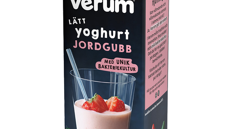 Verum Yoghurt Jordgubb