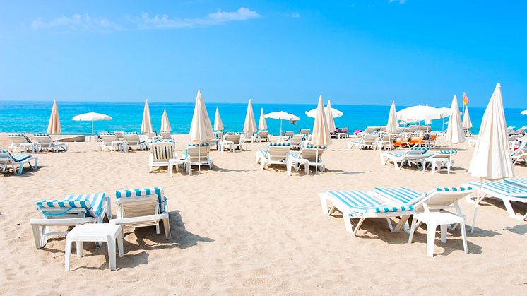 Sandstrand i Alanya