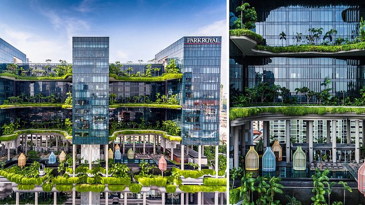 PARKROYAL on Pickering, World's Leading Green City Hotel in Singapore