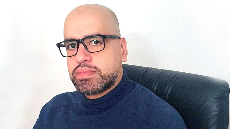 Ny på jobbet: Amir Jaffer är ny flygspecialist på Rolfs Travel Group 
