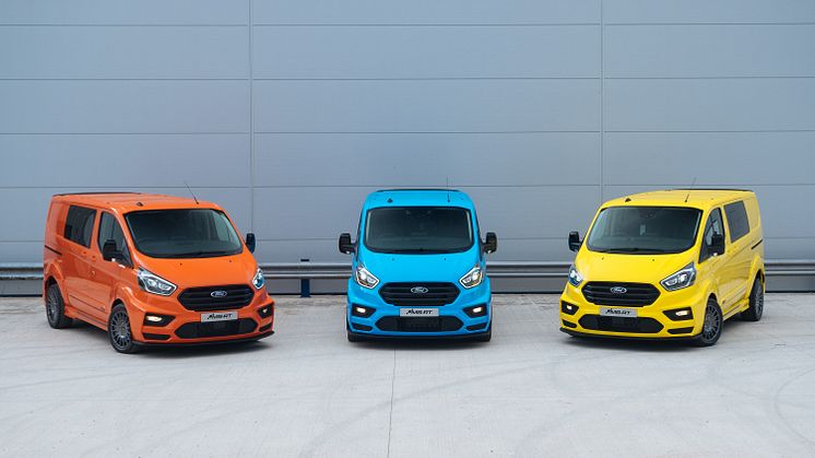 Noile Transit Custom și Transit Connect MS-RT inspirate din lumea raliurilor, disponibile și în România
