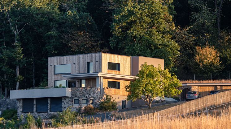Charakterstark & langlebig: Fassade aus Kebony Character