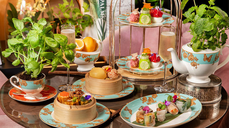 A taste of summer with a new Afternoon Tea collection from Pan Pacific London 