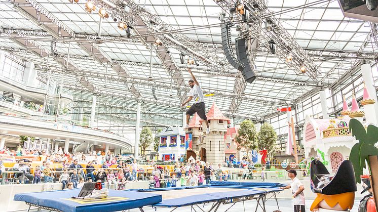 Die Flying Bananas im PLAYMOBIL-FunPark