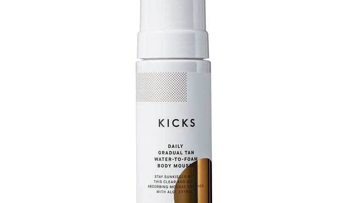 KICKS Daily Gradual Tan Quick Water ÔÇô to ÔÇô Foam Body Mousse LM Self tan-200 ml16843