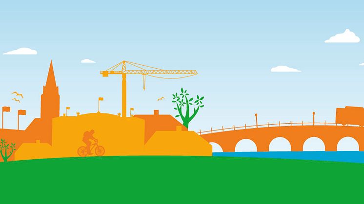 Presskonferens i samband med stadsbyggnadsnämnden i Karlstads kommuns möte den 11 november, 2020.