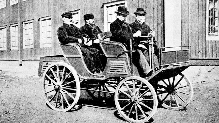Surahammarbilen, en raritet i Tekniska museets samlingar, var den första svensktillverkade bilen med förbränningsmotor.