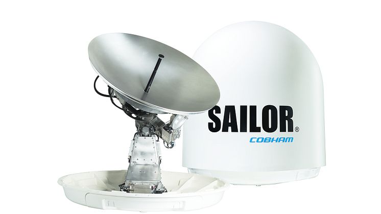 Cobham launches SAILOR 100 GX High Power at SMM 2018