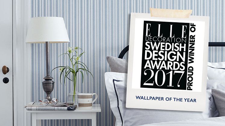 The collection Lexington - Wallpaper of the Year, at Elle decoration Swedish Design Awards 2017