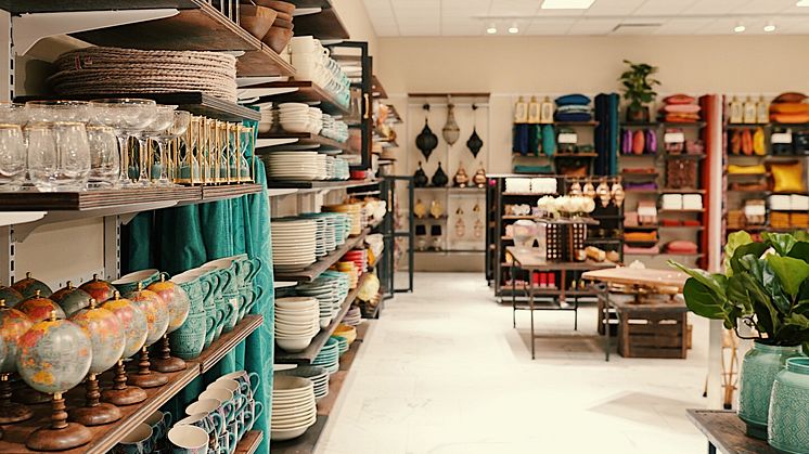 Indiska öppnar ny shop-in-shop butik på Åhléns på Fridhemsplan