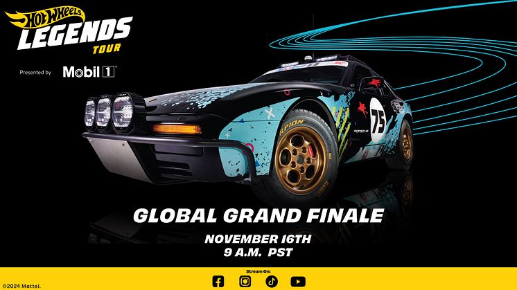 Nach Veranstaltungen in 13 Ländern wurden die 10 globalen Finalisten der Hot Wheels Legends Tour 2024 ausgewählt – der Sieger wird als Hot Wheels-Modell verewigt.