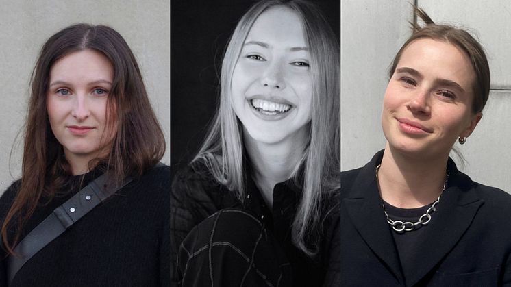Thea, Nelly och Vera till Design Talents på Formex 