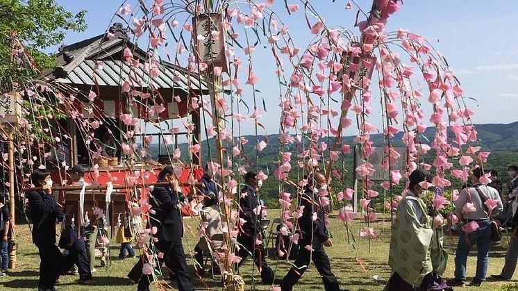Yotsuyama Shrine Festival  in Ogawamachi