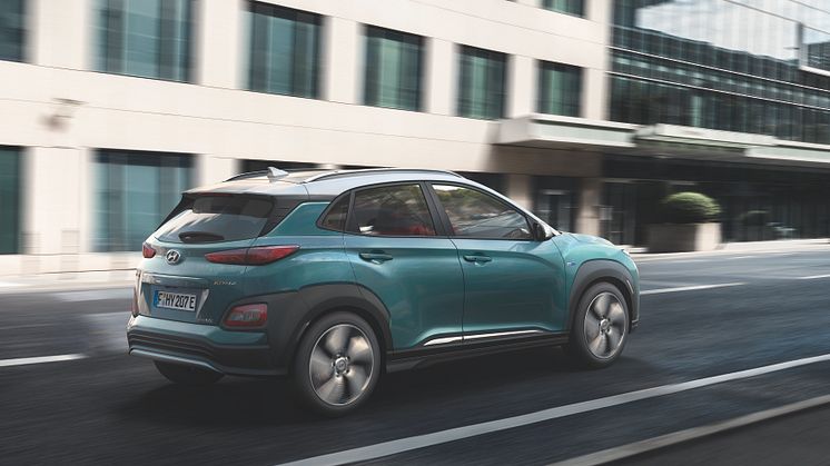 Helt nya Hyundai Kona Electric.