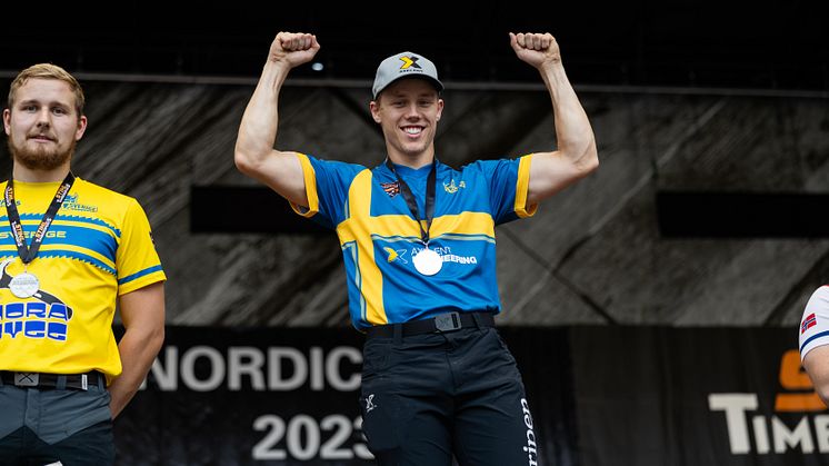 Ferry Svan sijoittui ensimmäiseksi TIMBERSPORTS® Nordic Cup 2023 -kilpailun viimeisessä osakilpailussa ja kruunattiin siten cupin voittajaksi.