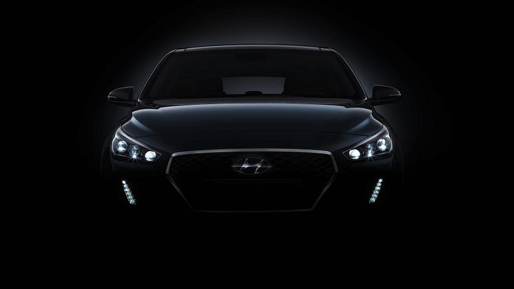 Hyundais nye i30 med Cascade-grill