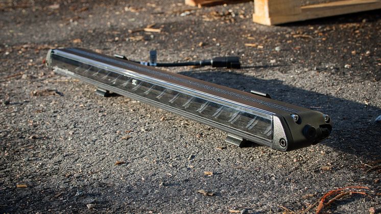 LED-rampen Navi - Liten men kraftfull. Den levererar 1 LUX på hela 450 meter.