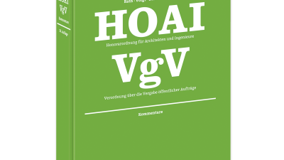 HOAI Honorarordnung für Architekten und Ingenieure – VgV Verordnung über die Vergabe öffentlicher Aufträge