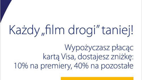 Do 40% rabatu w serwisie VoD.pl przy płatności kartą Visa