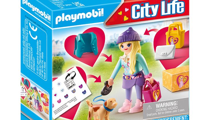 Fashion Girl mit Hund (70595) von PLAYMOBIL
